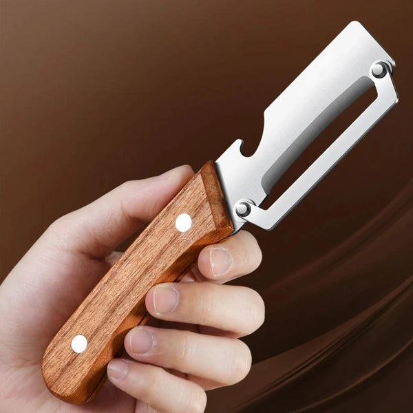 Éplucheur Magique en Bois